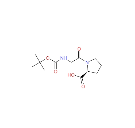 N-[叔丁氧羰基]甘氨酰-L-脯氨酸