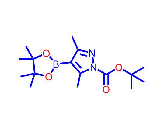 3,5-二甲基-4-(4,4,5,5-四甲基-1,3,2-二氧杂硼烷-2-基)-1H-吡唑-1-甲酸叔丁酯1073354-70-7