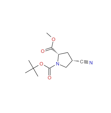 顺式-N-BOC-4-氰基-L-脯氨酸甲酯 487048-28-2