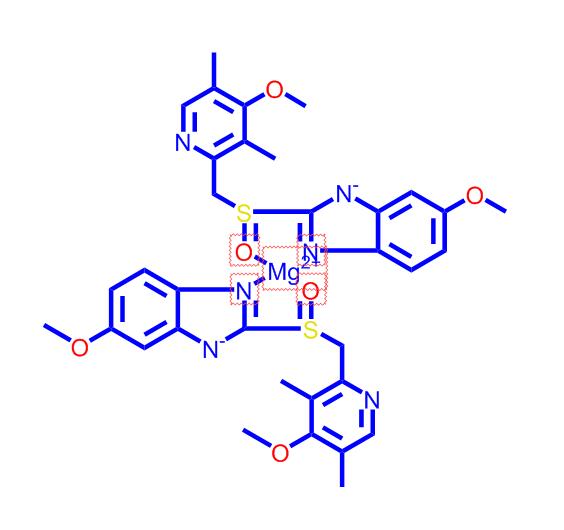 (T-4)-双[6-甲氧基-2-[(S)-[(4-甲氧基-3,5-二甲基-2-吡啶基)甲基]亚磺酰基-κO]-1H-苯并咪唑-κN3]镁161973-10-0