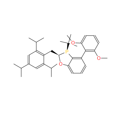 rel-(2R,3R)-3-(叔丁基)-4-(2,6-二甲氧基苯基)-2-(2,4,6-三异丙基苄基)-2,3-二氢苯并[d][1,3]氧杂磷杂环戊烯