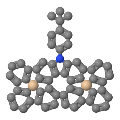9-(4-叔丁基苯基)-3,6-双(三苯基硅基)-9H-咔唑；898546-82-2