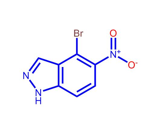 4-溴-5-硝基-1H-吲唑1190315-72-0