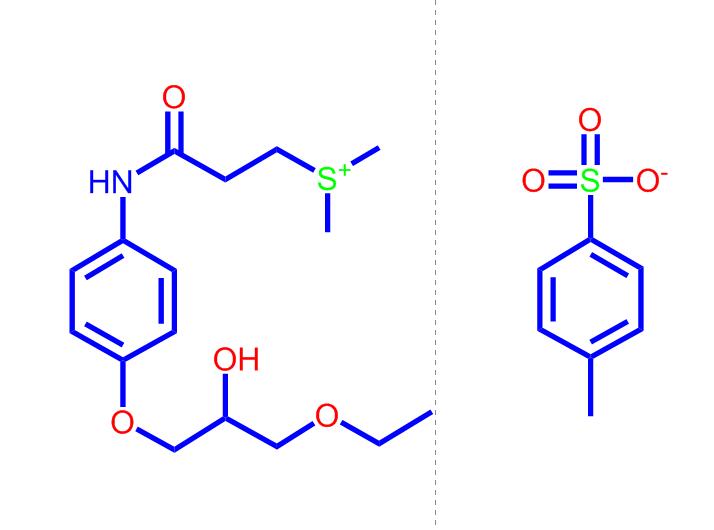 二甲基3-[4-(2-羟基-3-乙氧基)丙氧基苯基]氨基-3-氧代丙基锍对甲苯磺酸盐94055-76-2