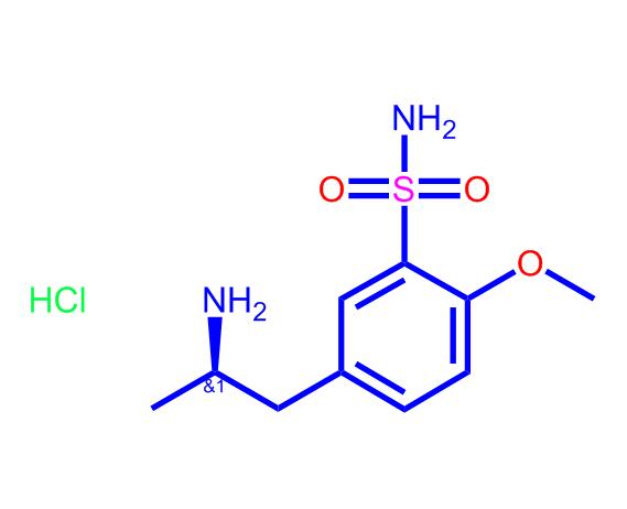 (R)-(+)-5-(2-氨基丙基)-2-甲氧基苯磺酰胺盐酸盐112101-75-4