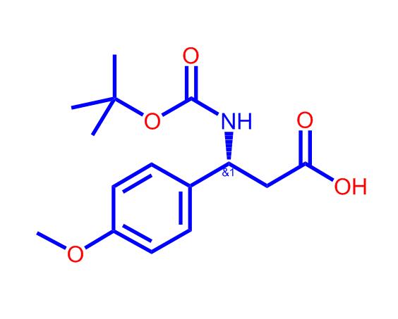 (R)-3-((叔丁氧基羰基)氨基)-3-(4-甲氧基苯基)丙酸500788-87-4