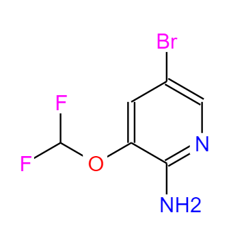 2-氨基-3-二氟甲氧基-5-溴吡啶；947249-13-0