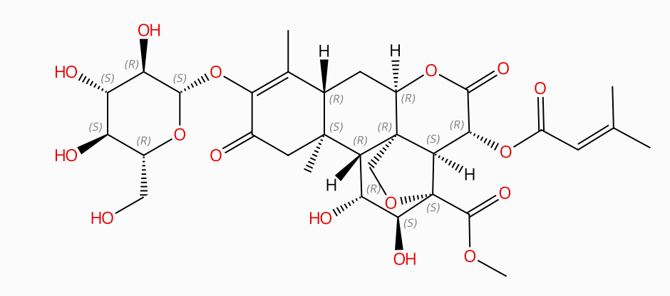 鸦胆子苷B，69687-69-0，Bruceoside B，图谱齐全。
