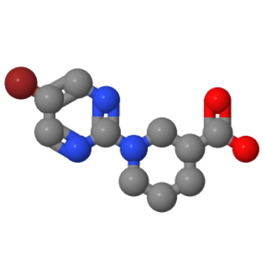 1-(5-溴吡啶)-2-哌啶-3-甲酸；799283-93-5