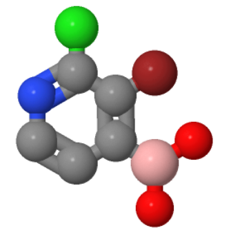 3-溴-2-氯吡啶-4-硼酸；1072944-16-1