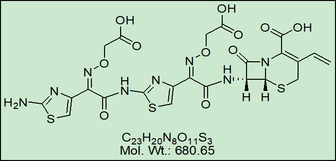 头孢克肟聚合物杂质B