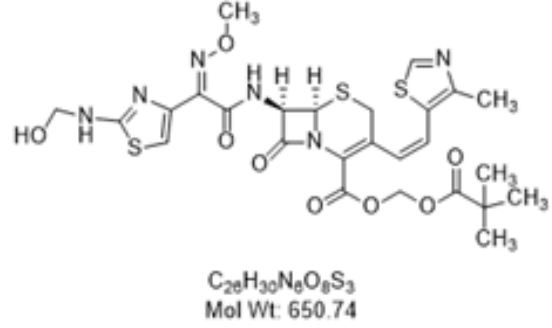 羟甲基头孢妥仑匹酯杂质