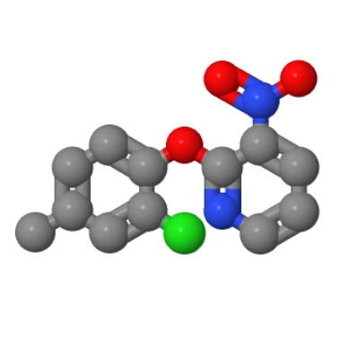 2-(4-氯-2-甲基苯氧基)-3-硝基吡啶；465514-31-2