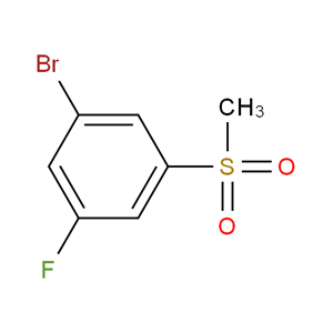 1-溴-3-氟-5-(甲磺酰基)苯