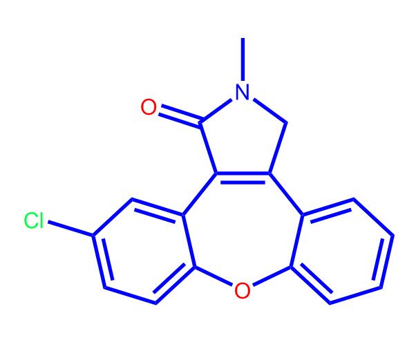 11-氯-2,3-二氢-2-甲基-1H-二苯并[2,3:6,7]氧杂卓并[4,5-C]吡咯-1-酮1012884-46-6