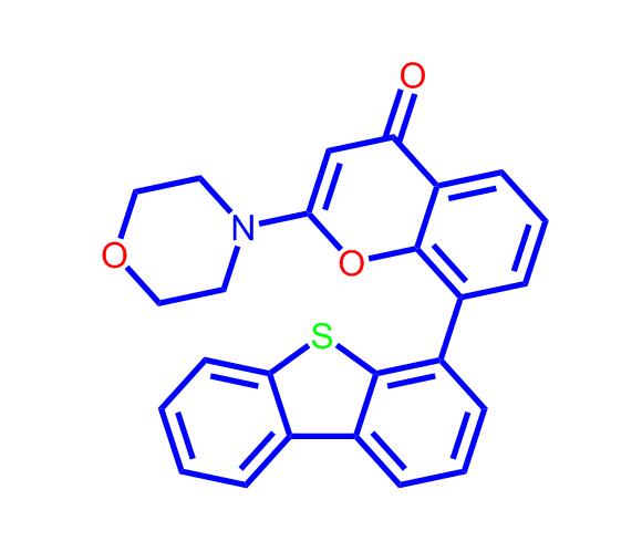 8-(4-二苯并噻吩基)-2-(4-吗啉基)-4H-1-苯并吡喃-4-酮503468-95-9