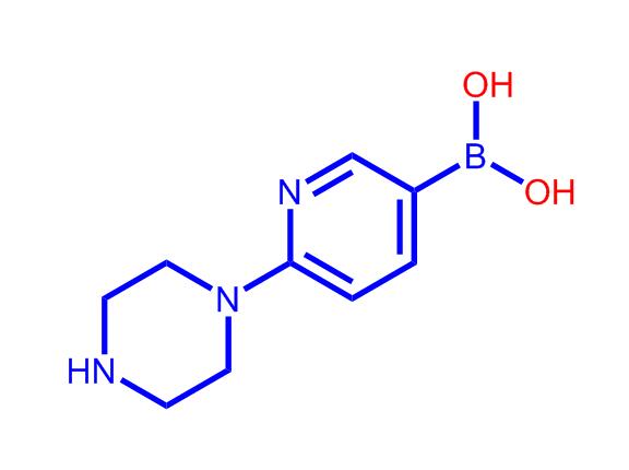 2-哌嗪基-5-吡啶硼酸1003043-67-1