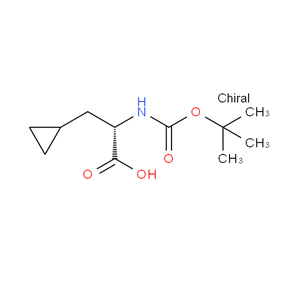 (S)-2-((叔丁氧基羰基)氨基)-3-环丙基丙酸