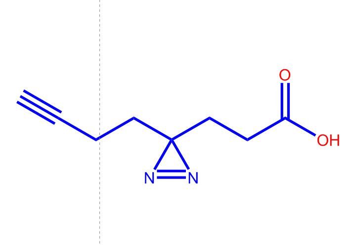 3-(3-(丁基-3-炔-1-基)-3H-双吖丙啶-3-基]丙酸1450754-37-6
