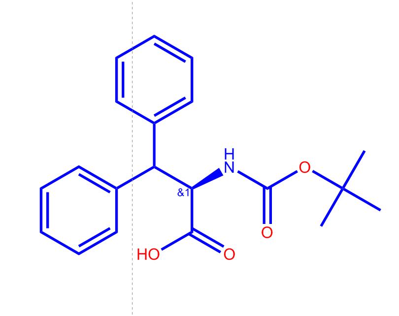 N-(叔丁氧基羰基)-β-苯基-D-苯基丙氨酸143060-31-5