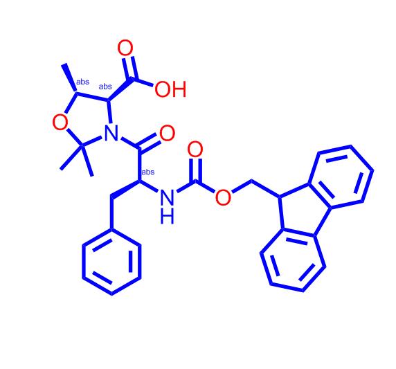 (4S,5R)-3-[(2S)-2-[[芴甲氧羰基]氨基]-1-氧代-3-苯基丙基]-2,2,5-三甲基-4-恶唑烷羧酸1196703-48-6