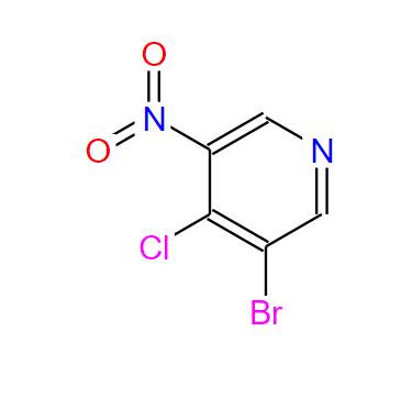 3-溴-4-氯-5-硝基吡啶