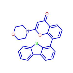 8-(4-二苯并噻吩基)-2-(4-吗啉基)-4H-1-苯并吡喃-4-酮503468-95-9