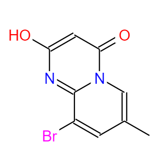 9-溴-2-羟基-7-甲基-4H-吡啶并[1,2-A]嘧啶-4-酮；663619-90-7