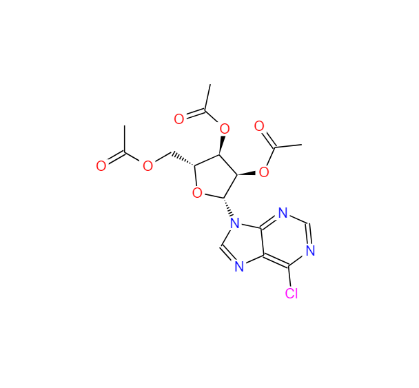 2',3',5'-三-O-乙酰基-6-氯水粉蕈素 5987-73-5