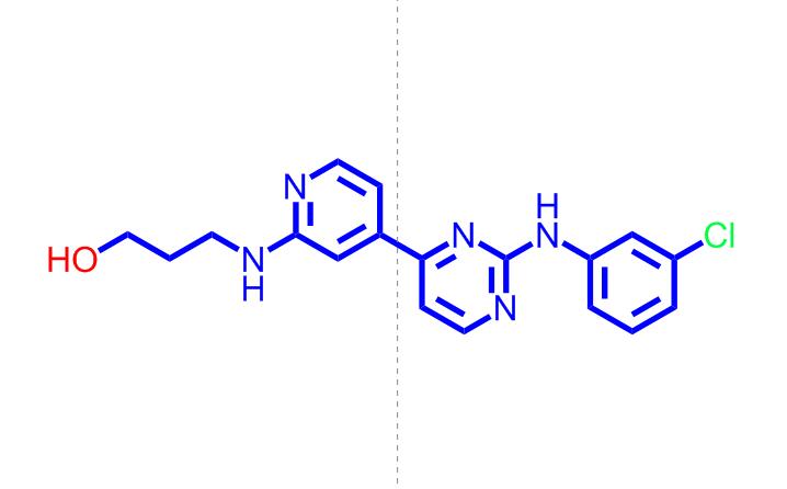 3-((4-(2-((3-氯苯基)氨基)嘧啶-4-基)吡啶-2-基)氨基)丙-1-醇164658-13-3