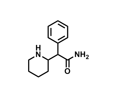 2-苯基-2-(哌啶-2-基)乙酰胺  19395-39-2
