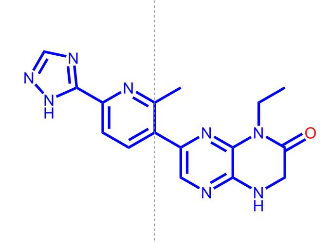 1-乙基-7-(2-甲基-6-(1H-1,2,4-三唑-5-基)吡啶-3-基)-3,4-二氢吡嗪[2,3-b]吡嗪-2(1H)-酮1228013-15-7
