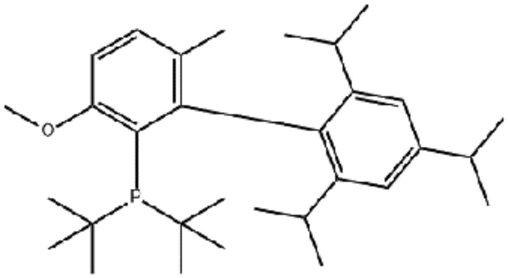 2-二叔丁基膦-3-甲氧基-6-甲基-246-三异丙基-1,1-联苯  1160861-53-9