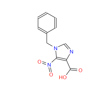 5-硝基-1-(苯基甲基)-1H-咪唑-4-羧酸