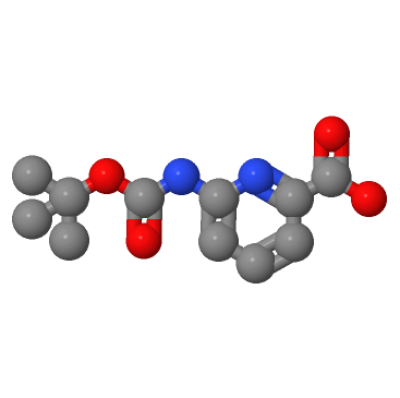 6-叔丁氧羰基氨基吡啶-2-羧酸；258497-21-1