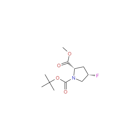 N-叔丁氧羰基-顺式-4-氟-L-脯氨酸甲酯 203866-16-4