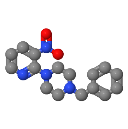 1-苄基-4-(3-硝基吡啶-2-基)哌嗪；499771-07-2