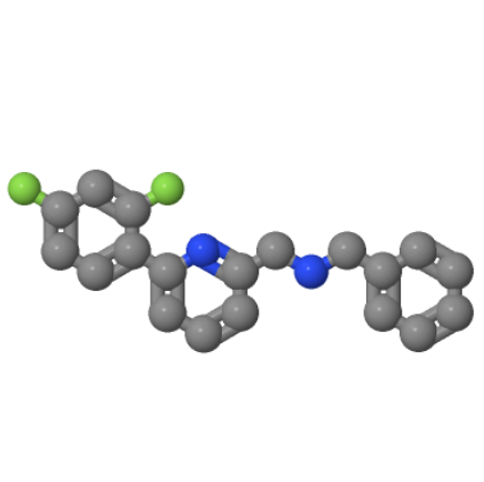 N-苄基-1-[6-(2,4-二氟苯基)-2-吡啶基]甲胺；887985-29-7