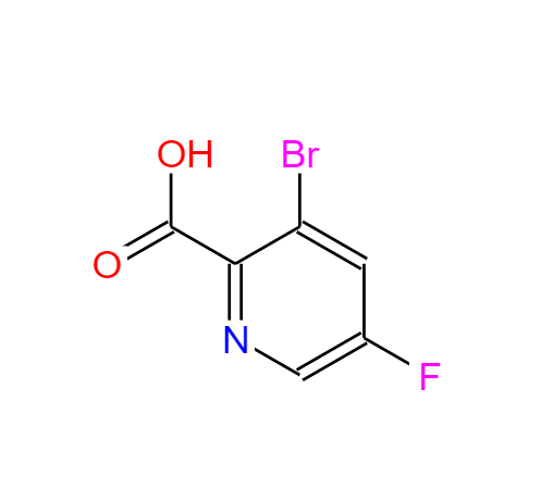 3-溴-5-氟吡啶-2-甲酸 1189513-55-0