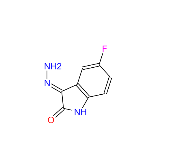 5-氟-3-肼基吲哚啉-2-酮