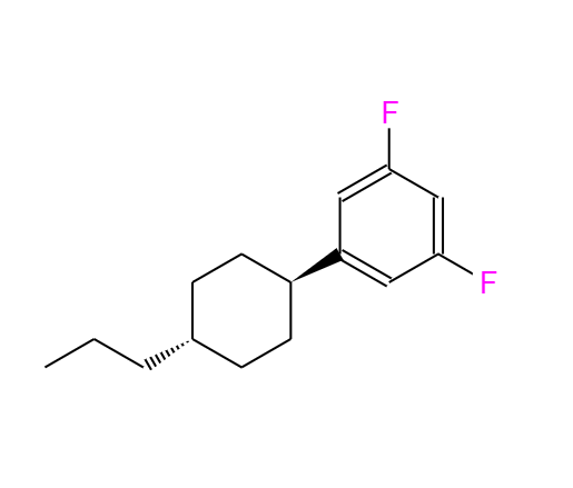 3,5-(反式-4-丙基环己基)二氟苯 144261-13-2