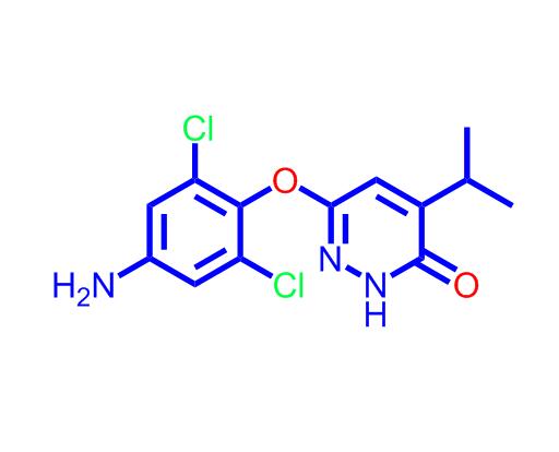 6-(4-氨基-2,6-二氯苯氧基)-4-异丙基哒嗪-3(2H)-酮920509-28-0