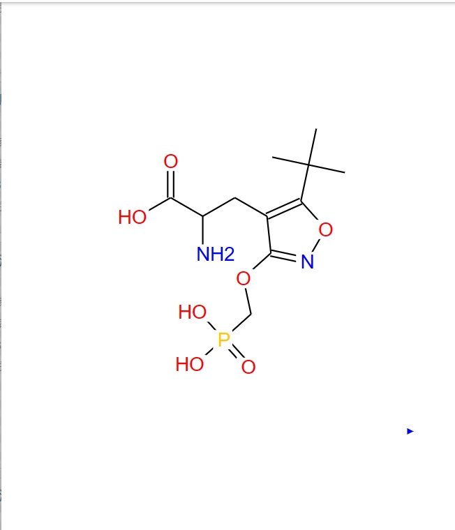 (AlphaS)-Alpha-氨基-5-(叔丁基)-3-(膦酰甲氧基)-4-异恶唑丙酸
