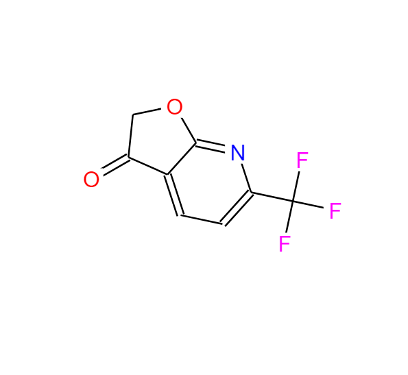 呋喃并[2，3-b]吡啶-3(2H)-酮，6-(三氟甲基)