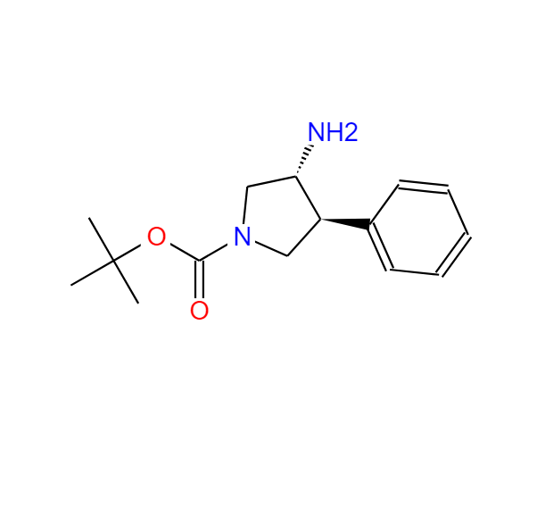 N-BOC-3-氨基-4-苯基吡咯烷