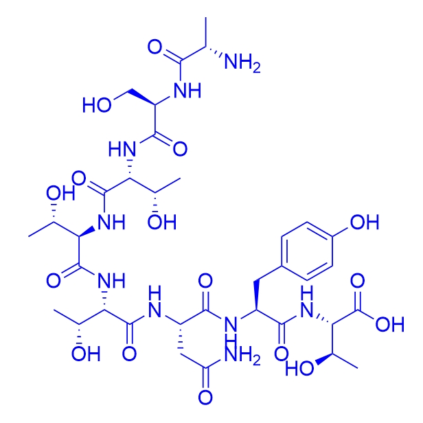 抑制剂多肽(D-Ala1)-Peptide T/106362-33-8/(D-Ala1)-Peptide T