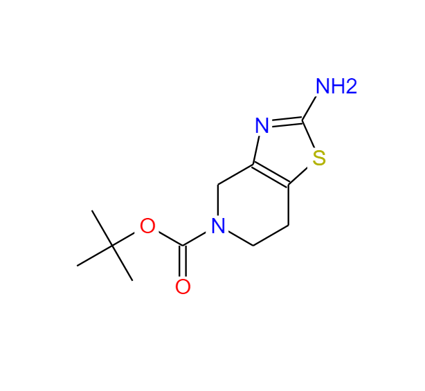 2-氨基-6,7-二氢-5(4H)-BOC-噻唑并[4,5-C]吡啶