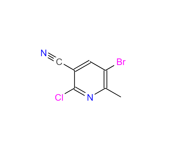 5-溴-2-氯-6-甲基-3-吡啶甲腈