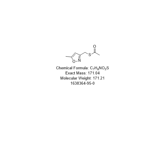 S-((5-methylisoxazol-3-yl)methyl) ethanethioate