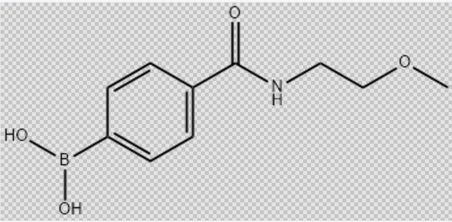 4-(2-甲氧基乙基氨甲酰基)苯基硼酸